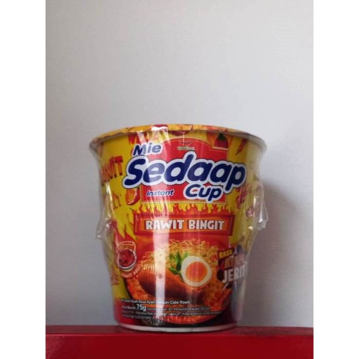 

Mie Sedaap Cup Raeit Bingit rasa ayam jerit
