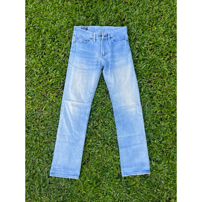 Preloved Celana Jeans Cowo Suku Denim Biru Muda