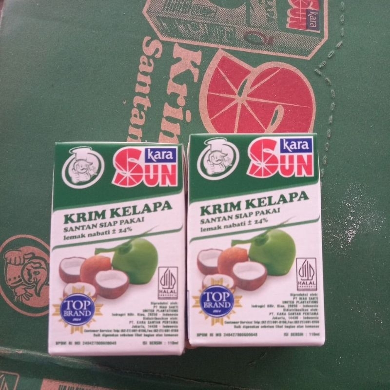 

SANTAN SUN KARA KRIM KELAPA