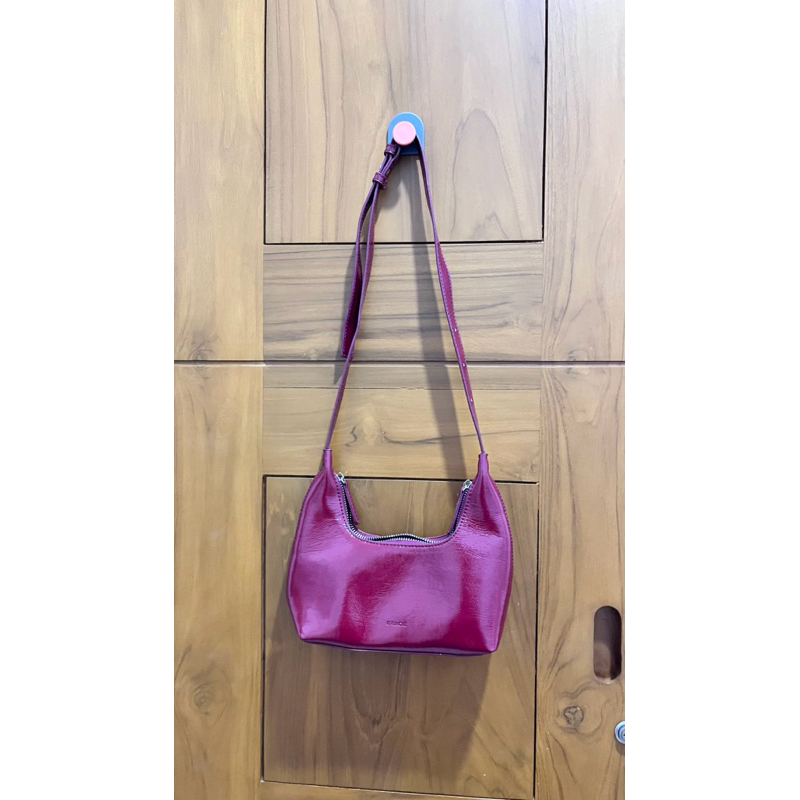 Tas Tangan Kulit Merah - by Gracie