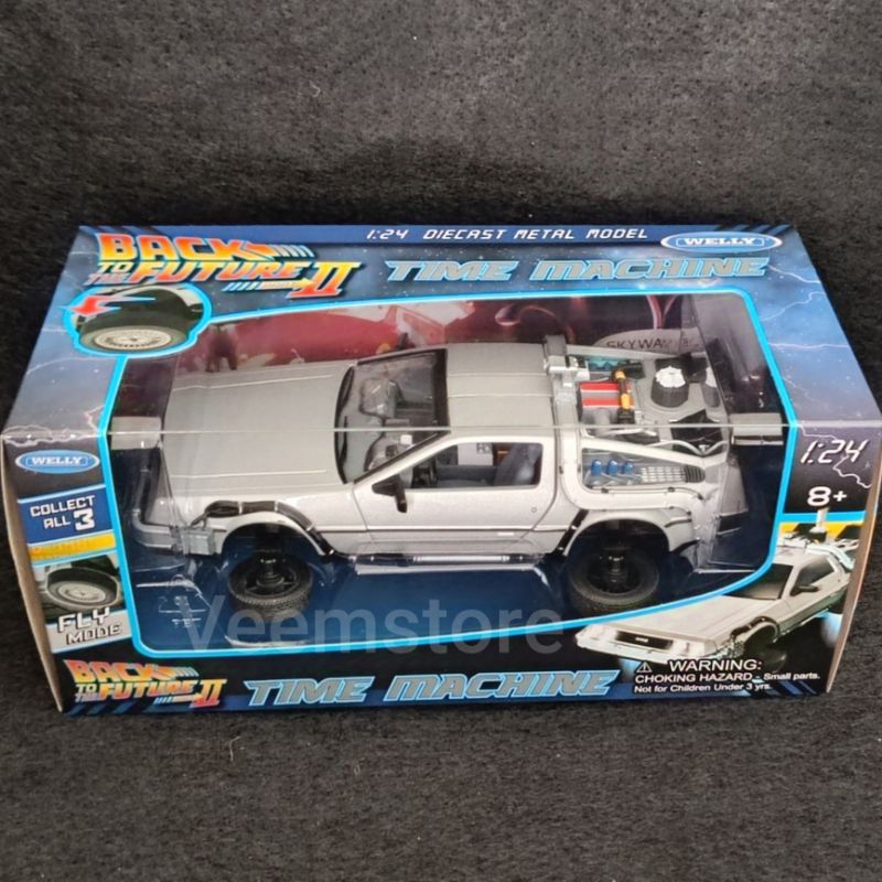 Die Cast 1:24 DeLorean Back to the Future [WELLY]