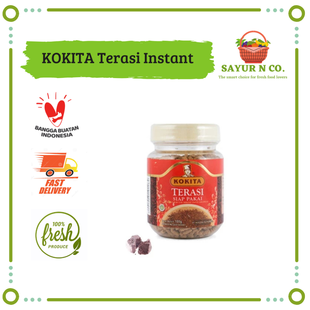 

KOKITA Terasi Instant Bubuk 100gr | Sayur N Co Bekasi