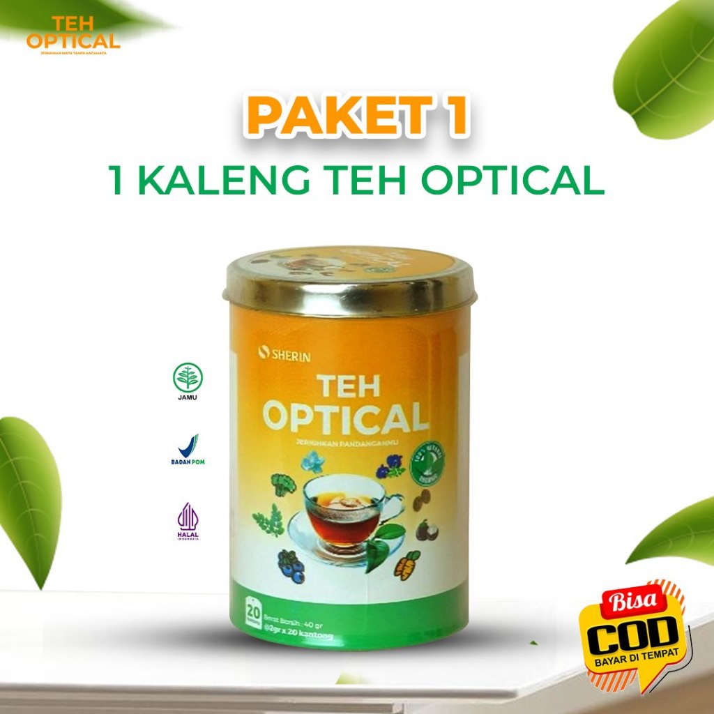

Teh optikal teh mata dibuat alami sehatkan mata anda