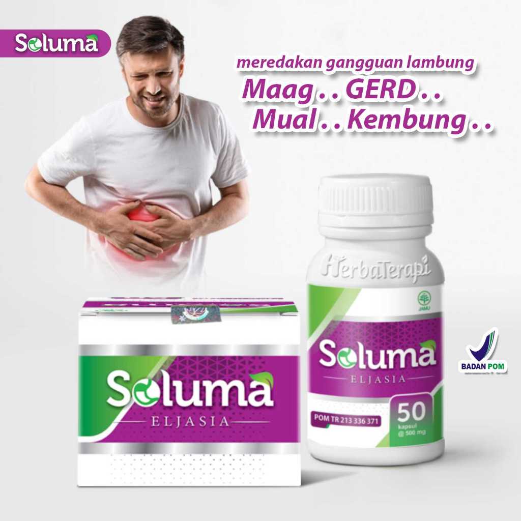 SOLUMA obat maag asam lambung GERD gejala tipes