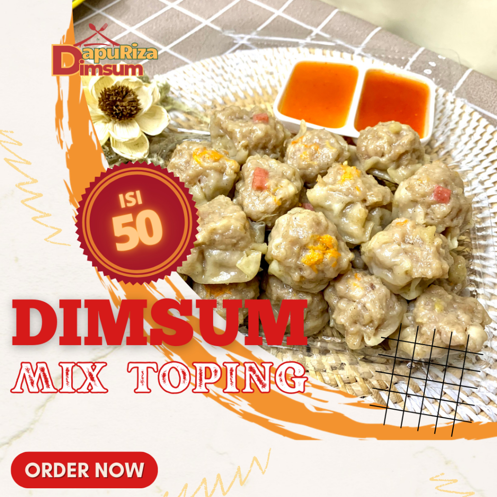 

Dimsum Premium Isi 50pcs Ayam & Udang – Lezat, Halal, Siap Saji