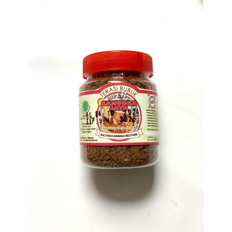 

TERASI BUBUK SUPER SAMUDRA JAYA 100gr