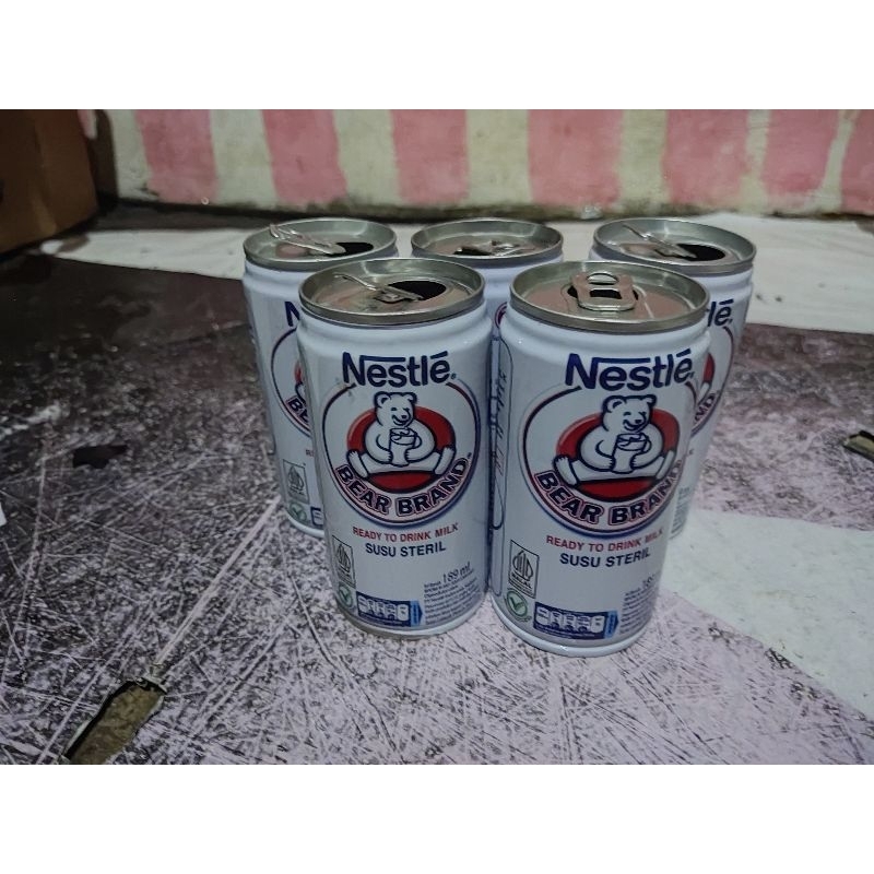 

kaleng susu beruang bekas siap pakai prakaya kerajinan tangan 5000 5pcs