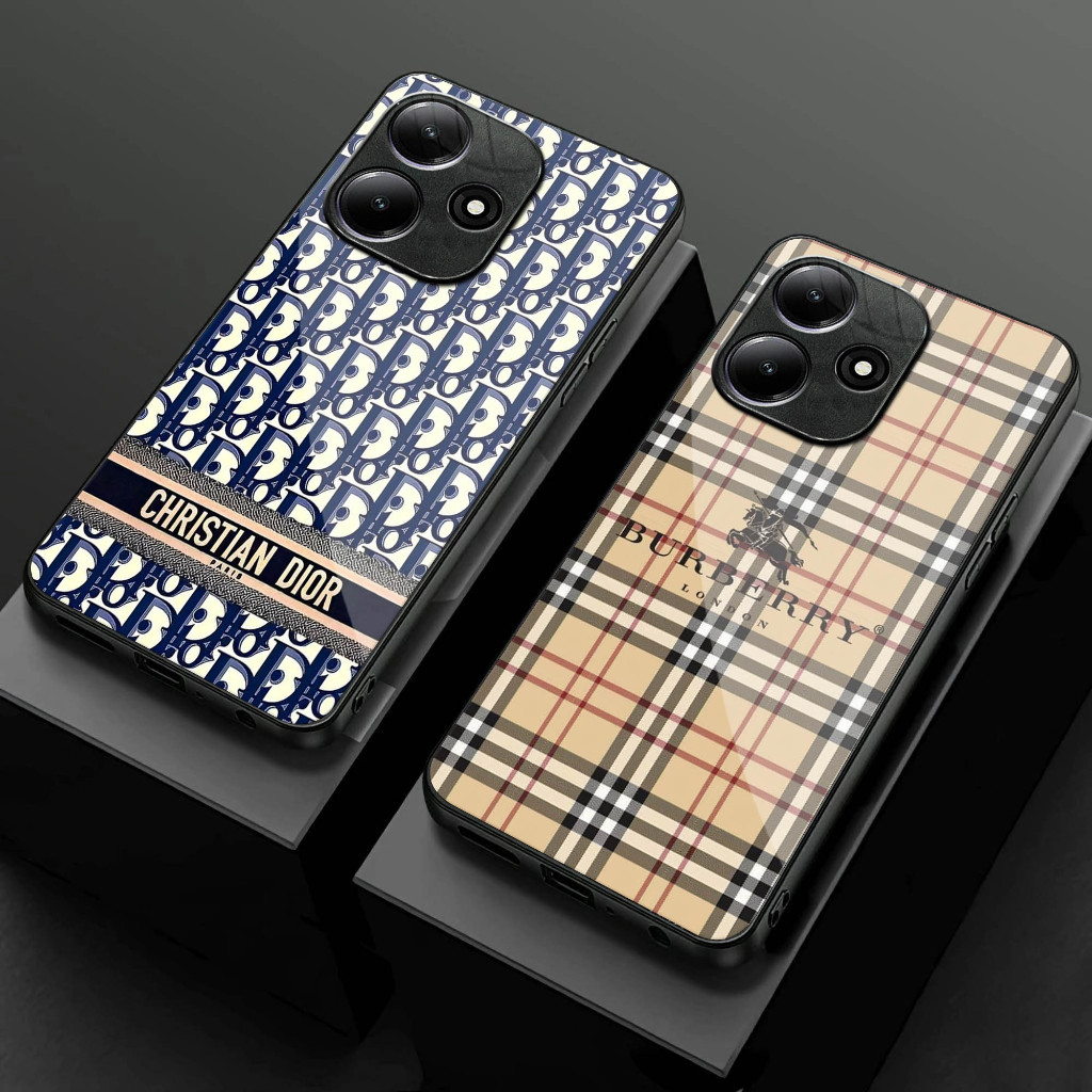 Softcase Glass Glossy For iTEL A58 S16 S17 A70 A80 A50 P65 RS4 S25 VISION 1 PRO 3+ - Casing Hp - K32