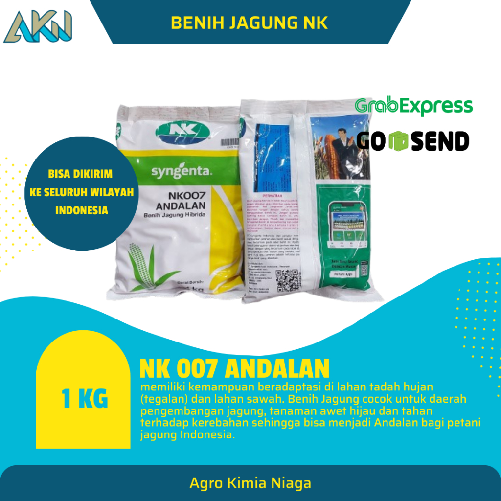 Benih Jagung NK 007 | NK ANDALAN - 1Kg