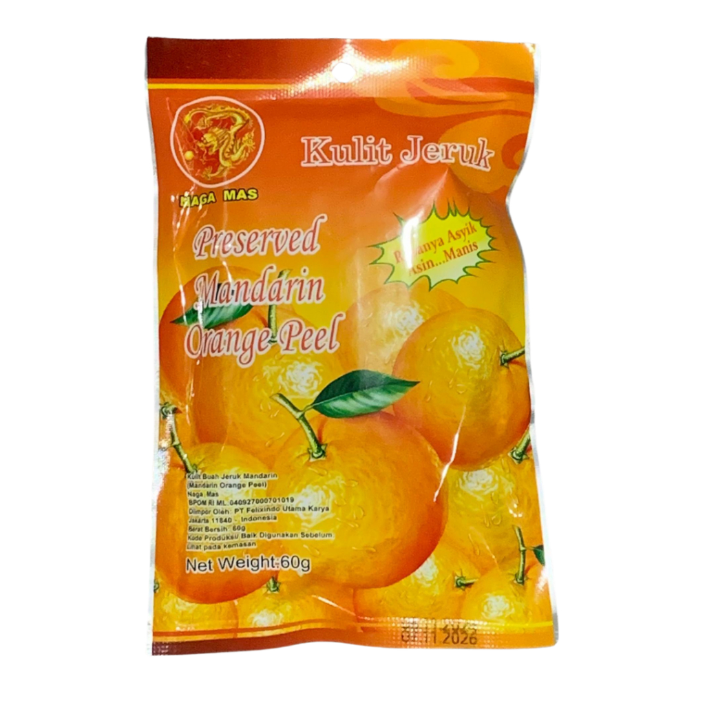 

Manisan Mandarin Orange Peel 60 gram | Manisan Kulit Buah Jeruk Mandarin | Manisan Kulit Jeruk | Manisan Buah | Manisan Kulit Buah Jeruk Mandarin| Camilan Jeruk | Buah Asli