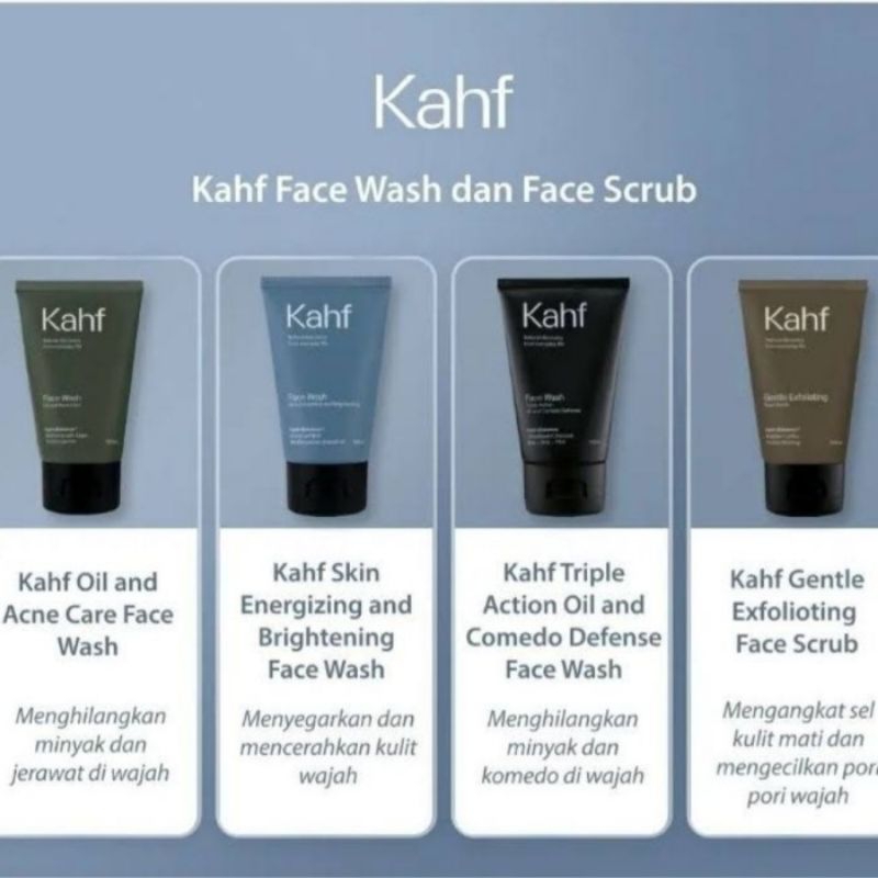 Kahf Face Wash &Face Scrub