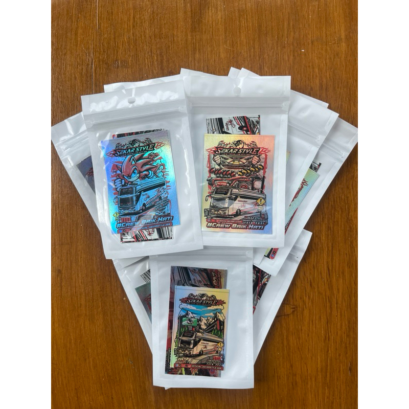 

Stiker original Wulan Jaya Sekar Style Hologram ori