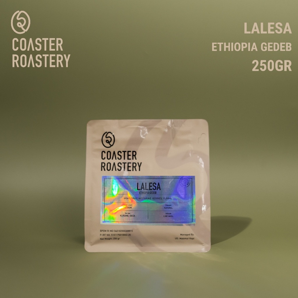

ARABICA ETHIOPIA YIRGACHEFFE GEDEB LALESA BIJI KOPI