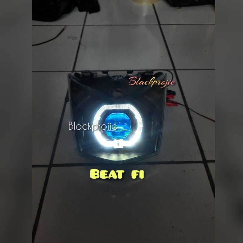 REFLEKTOR BEAT FI NEW PROJIE BILED MATRIX BEAT FI LAMPU DEPAN BEAT FI