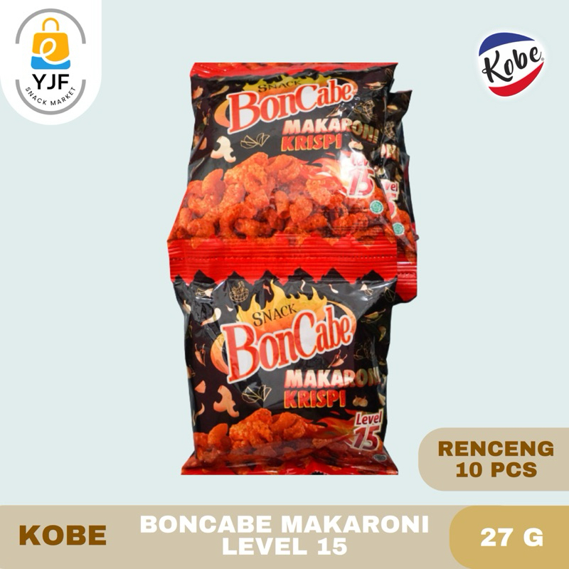 

Boncabe Makaroni Pedas RENCENG isi 10PCS / Snack Cemilan Makroni Pedas / Keju Level 15/ End Max Pedas