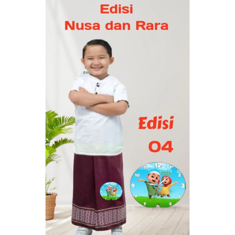 Sarung Anak Pondok  Sarung Instan Anak Laki-laki  Sarung Anak 5,6,7 tahun