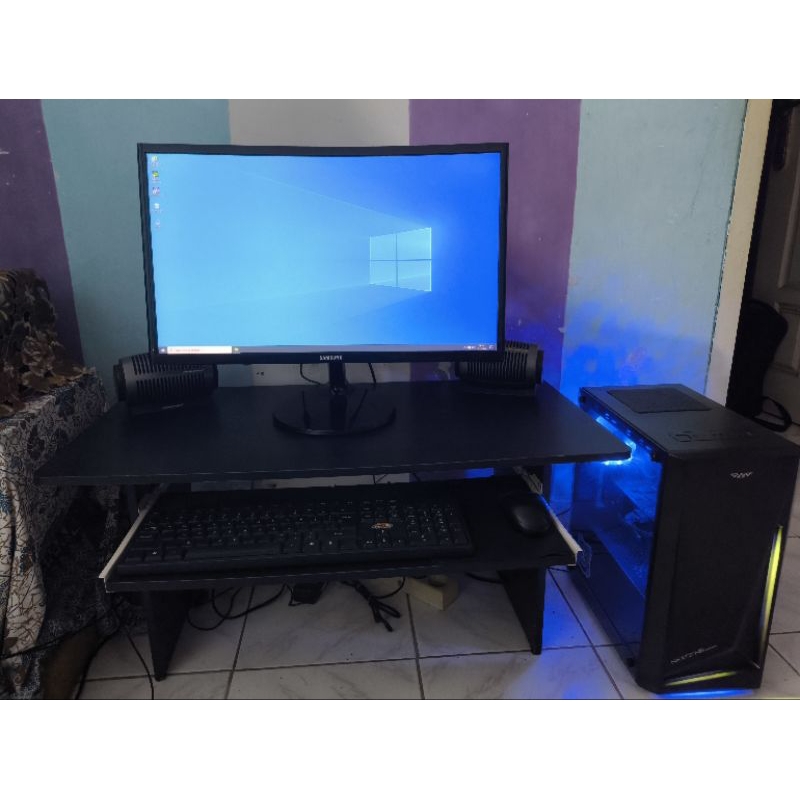 Komputer/PC Gaming Editing Office Lengkap Siap Pakai (Fullset Monitor+Box Original)