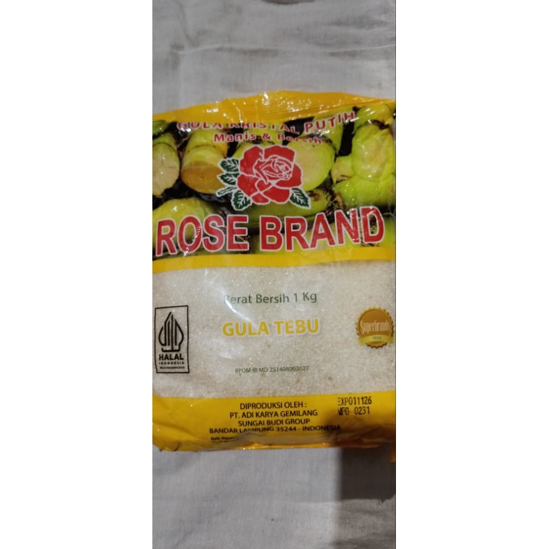 

gula rosebrand 1kg