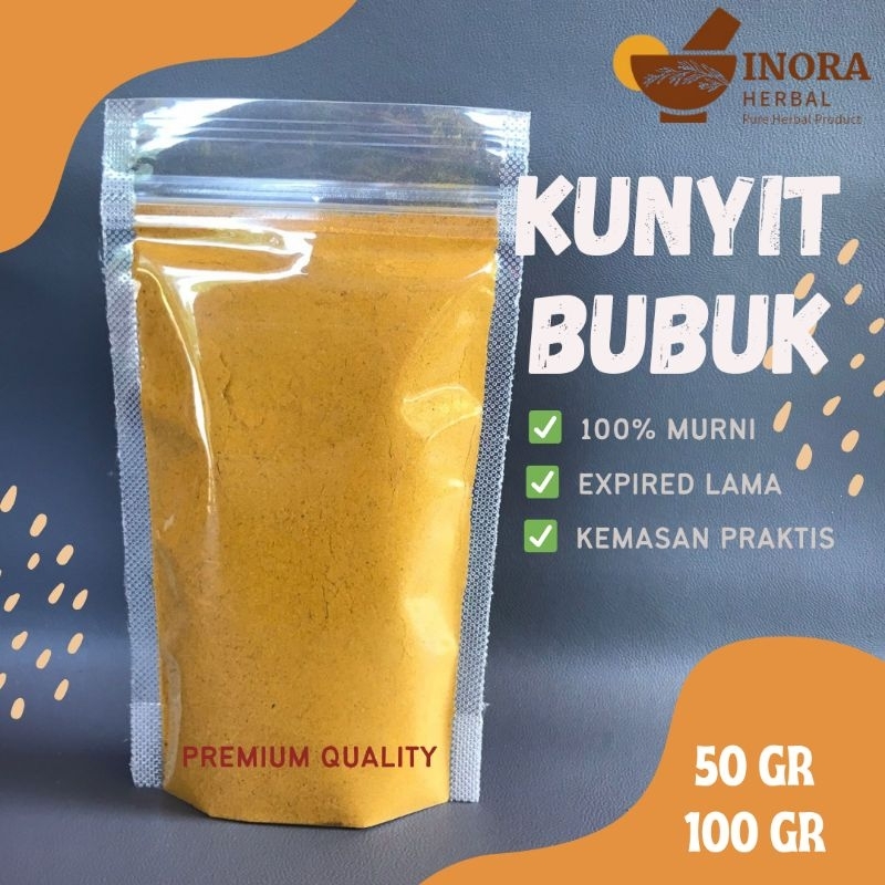 

Kunyit Bubuk Murni 50 gram dan 100 gram