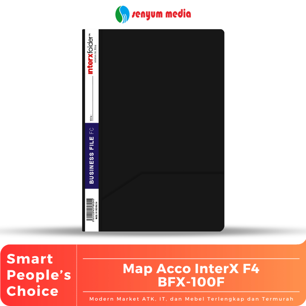 

Map Acco InterX F4 BFX-100F (1 Pcs) (S:PCS)