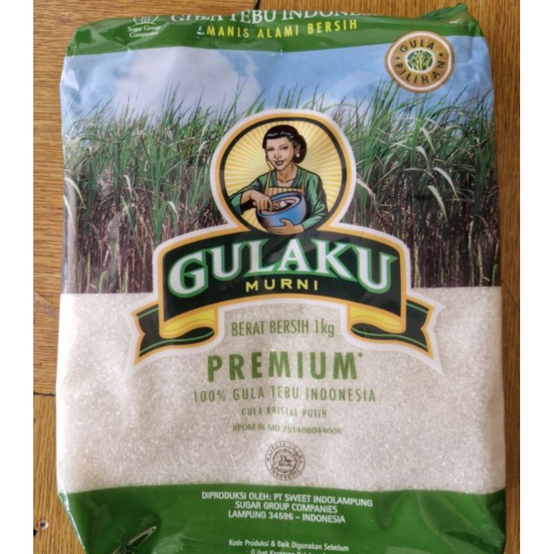 

Gula pasir Gulaku 1kg