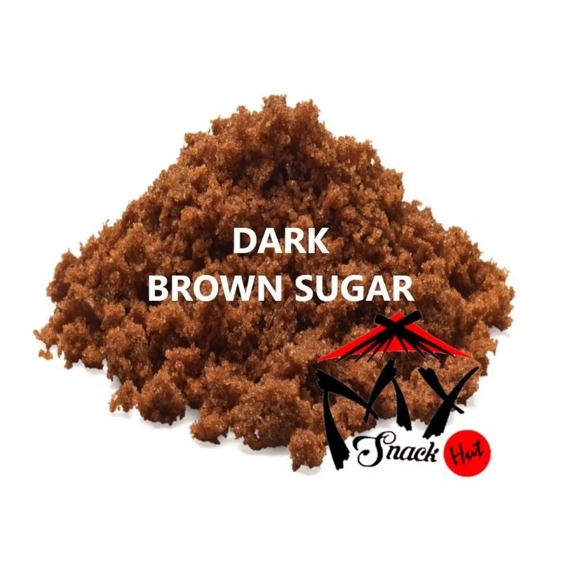 

DARK BROWN SUGAR 250GR GULA TEBU CANE COKLAT ORGANIC COOKIES ROTI KUE TEH KOPI PUDDING GELAP HALAL