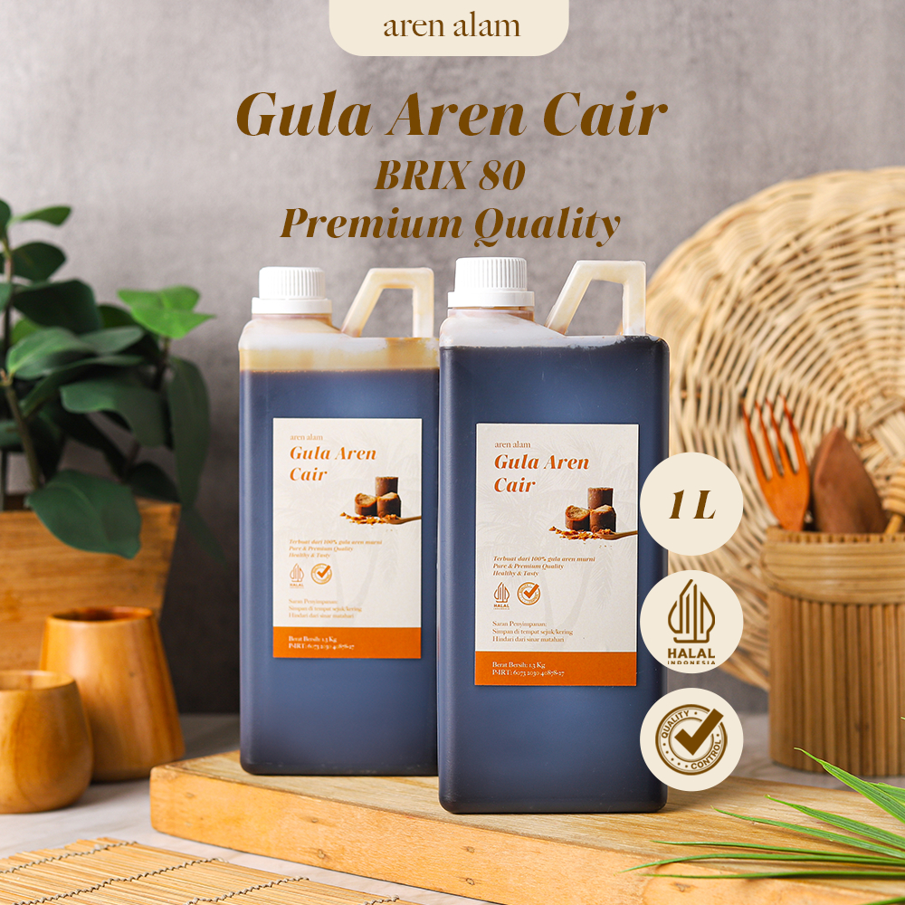 

Gula Aren Alam Cair 1L Liter