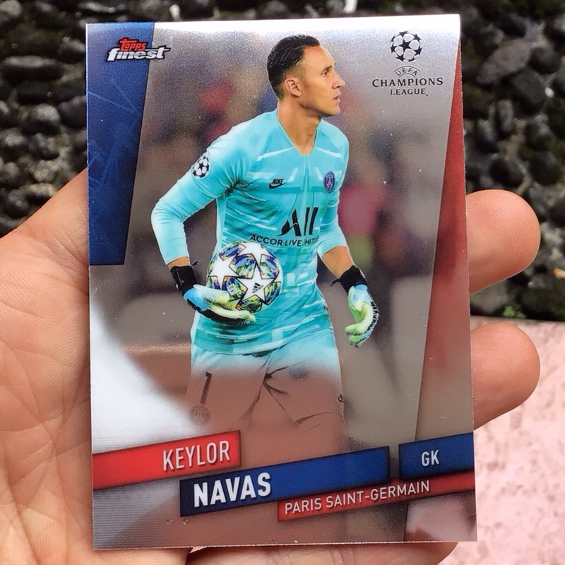 KEYLOR NAVAS KARTU TOPPS FINEST 2020