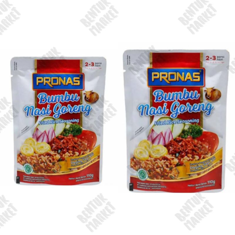 

PRONAS Bumbu Nasi Goreng Daging Sapi 110gr / Bumbu Instan