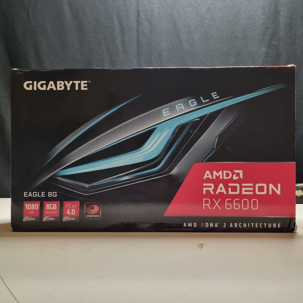 [BEKAS] GIGABYTE RX 6600 EAGLE 8GB 3 FAN