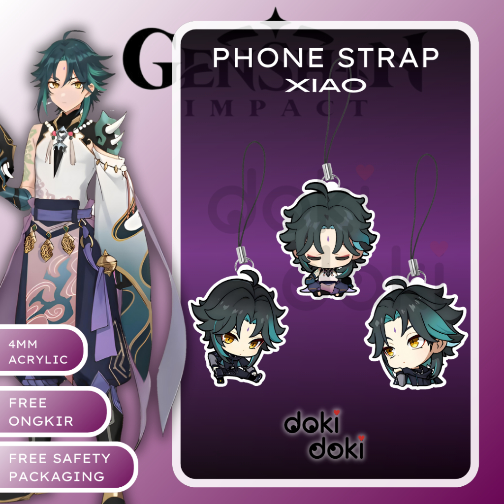 PHONE STRAP XIAO GENSHIN IMPACT