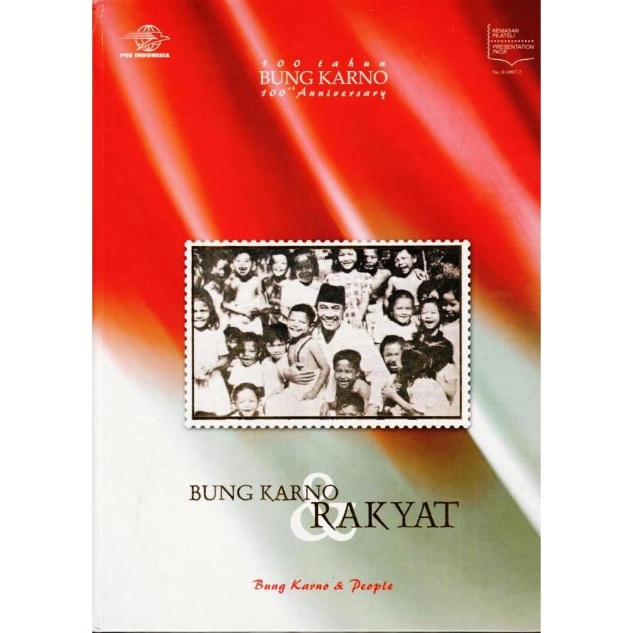 

Perangko Filateli BX4-7 Indonesia Kemasan Khusus 2000 Bung Karno & Rakyat