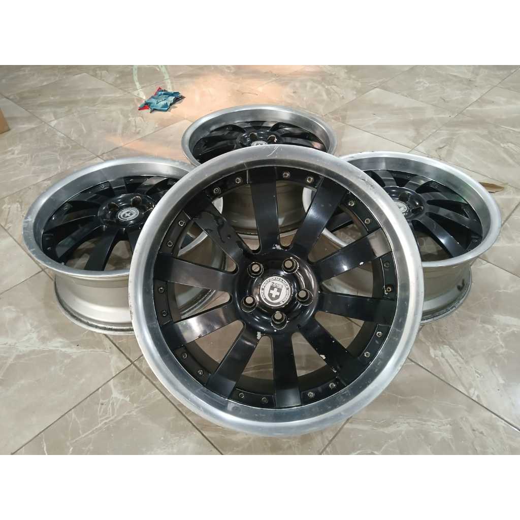 Velg mobil bekas racing hre ring 20 pcd 5x114 lebar 8,5 et 45 velg only