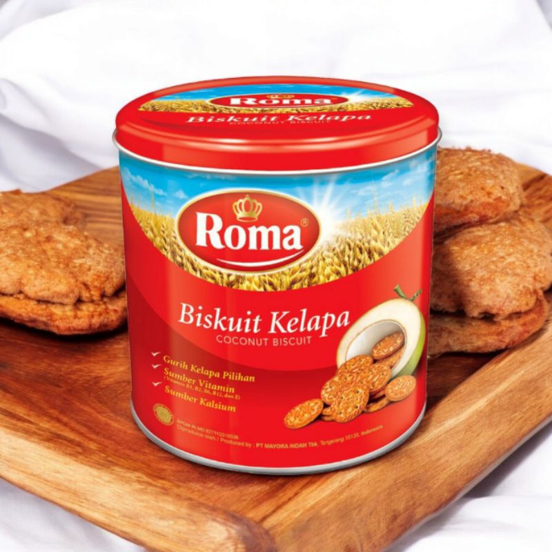 

Roma Biskuit Kelapa Kaleng 345g