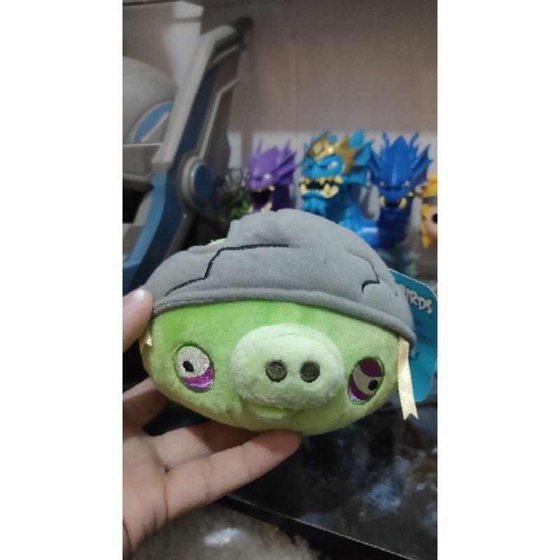 boneka angry bird musuh babi hijau