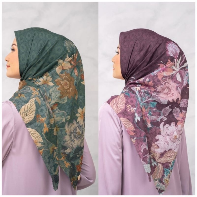 Asila Scarf in Violet by Heaven Lights HL