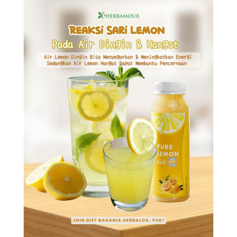 

PURE LEMON BY HERBALOV. PERASAN LEMON, DIET ALAMI.