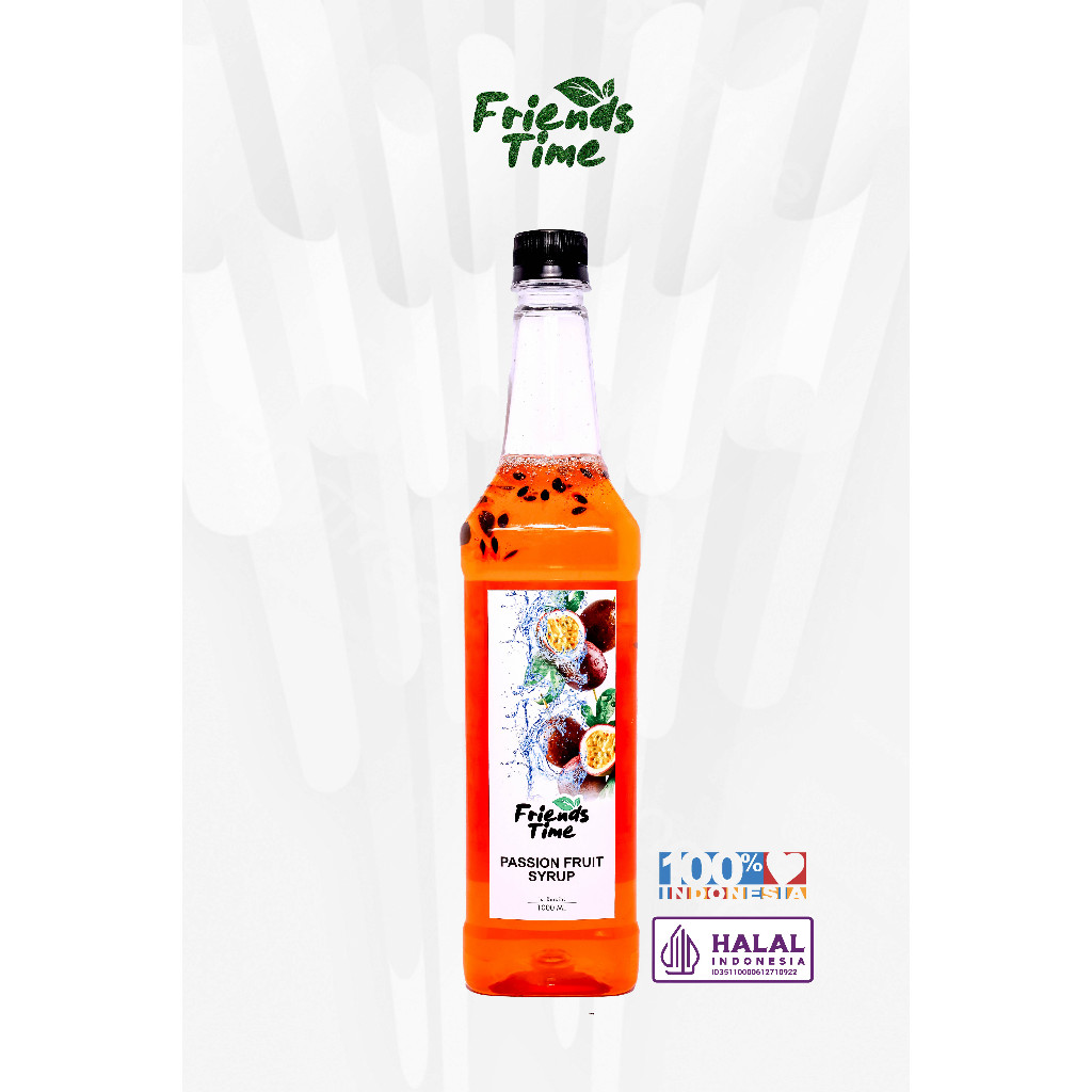 

Friends Time Passion Fruit Syrup 1000 ml