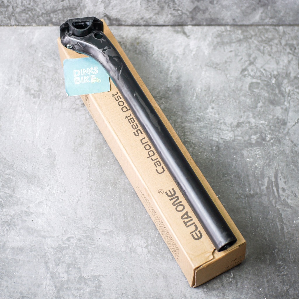 Seatpost Carbon Elita One Setback Ultralight Roadbike MTB 27.2mm Tiang Saddle Sepeda