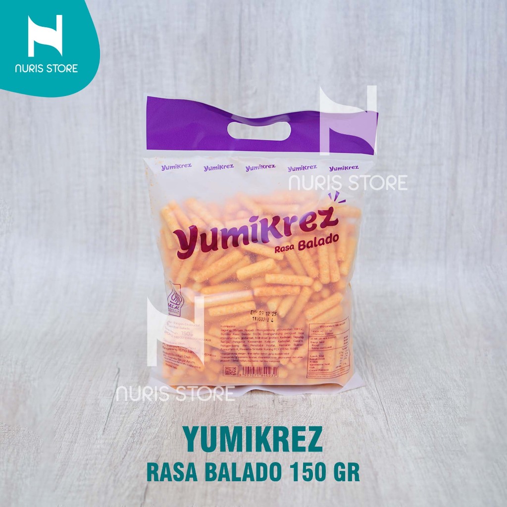 

Yumikrez Rasa Balado 150gr