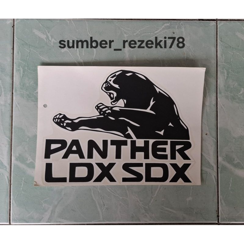 sticker stiker Isuzu panther macan pick up/stiker macan panther kotak.kapsul pic up