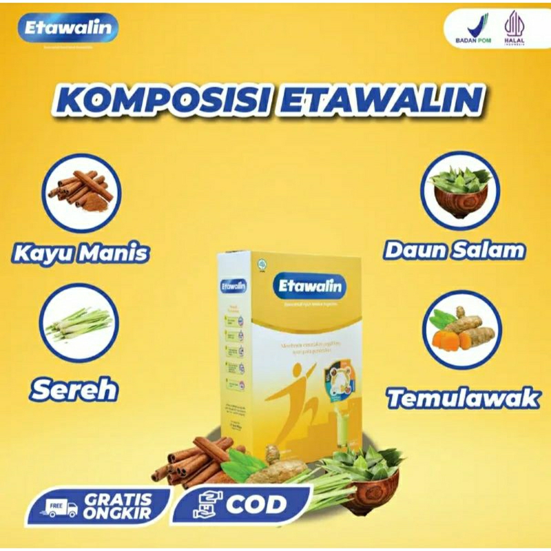 

ETAWALIN ASLI SUSU KAMBING ETAWA SOLUSI NYERI SENDI DAN TULANG HALAL BPOM