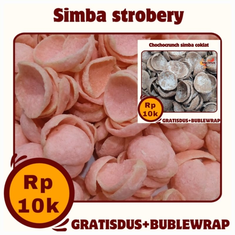 

Simba Stroberi & Choco Crunch Coklat - Snack Lezat Rp10K Gratis Bubble Wrap