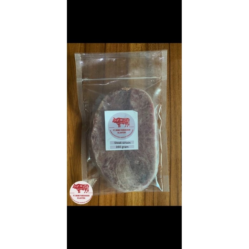 

steak sirloin 160 gram