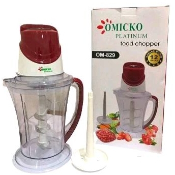 Food Chopper OMICKO OM 829 Penggiling Daging Bumbu Kapasitas 2 Liter
