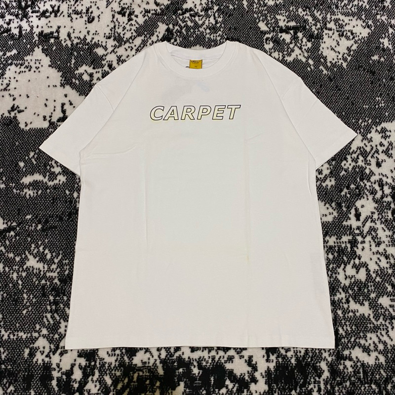 CARPET COMPANY MISPRINT TEE WHITE