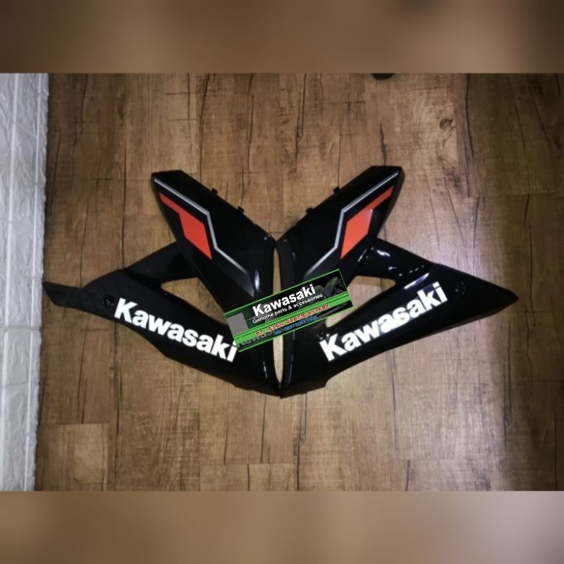 fairing bawah new ninja rr orange 2015 original kawasaki