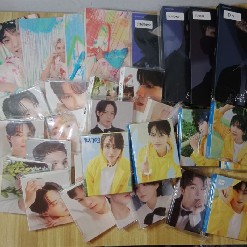 (BACA DESKRIPSI PRODUK) Album & Binder Only Seventeen Heaven FML FTS Dear Attaca (Scoups Jeonghan Jo