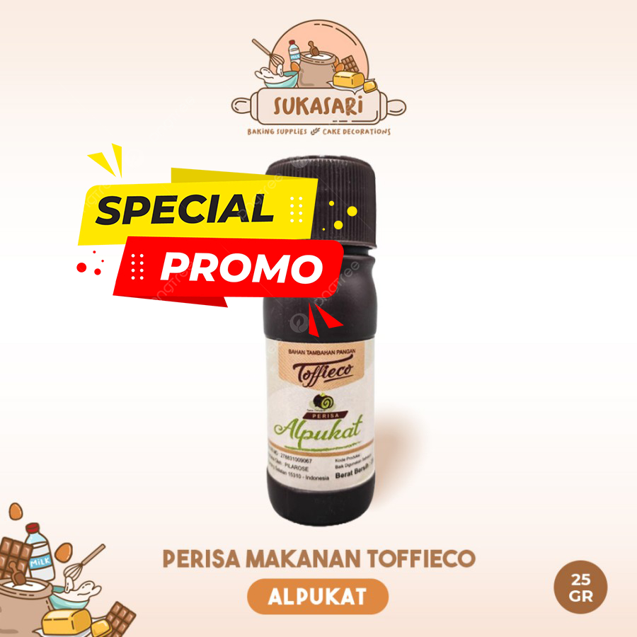 

PROMO Toffieco Alpukat Avocado essence 25gr esence perisa Flavor SALE