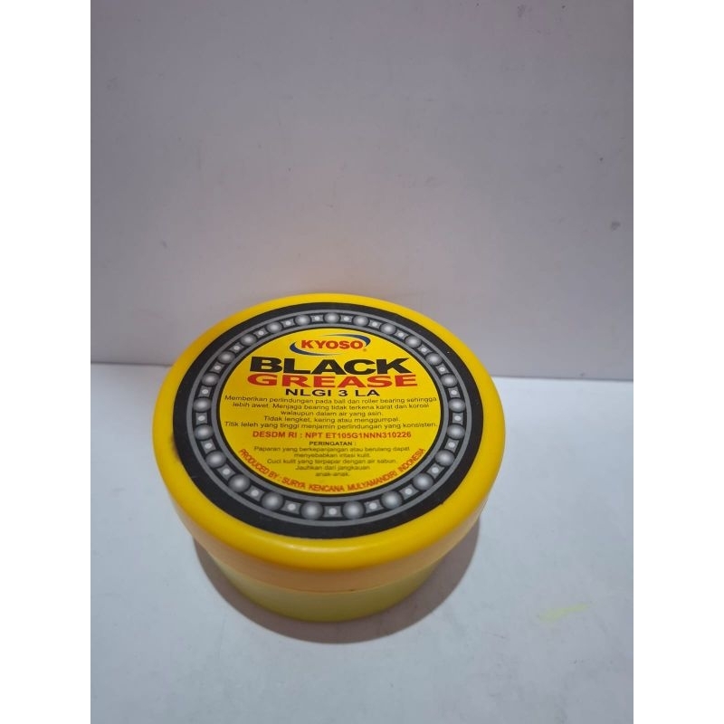 BLACK GREASE GEMUK PELUMAS RANTAI BEARING 100GRAM